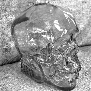 1.75L X-Large Crystal Head Skull Vodka Decanter